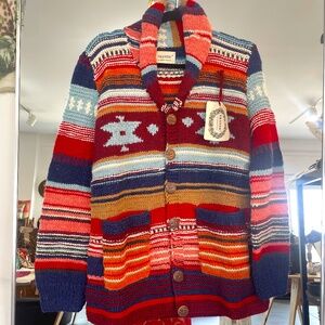 Frantic Santa De Cardigan Sweater